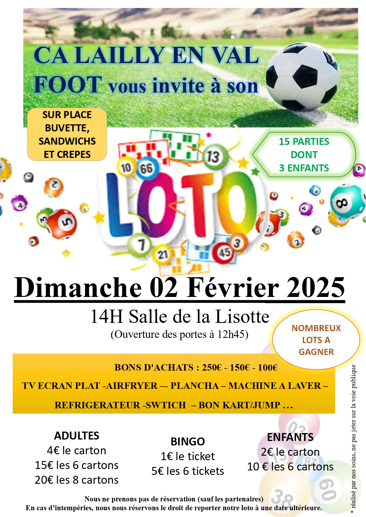 CAL FOOT - Loto 02.02.25